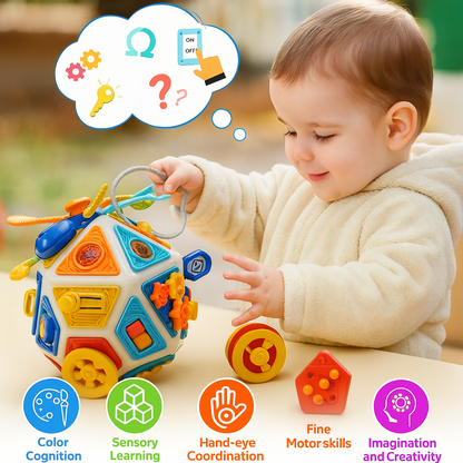 Montessori Busy Ball by EloraShop